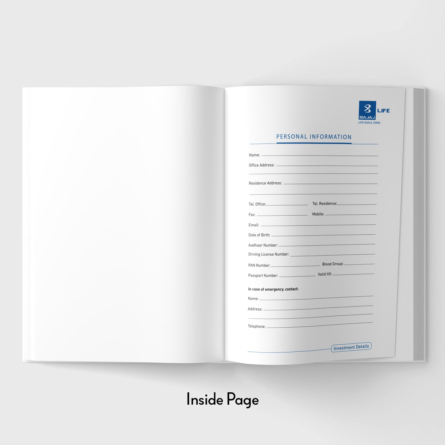 Bajaj Life Regular Corporate Diary