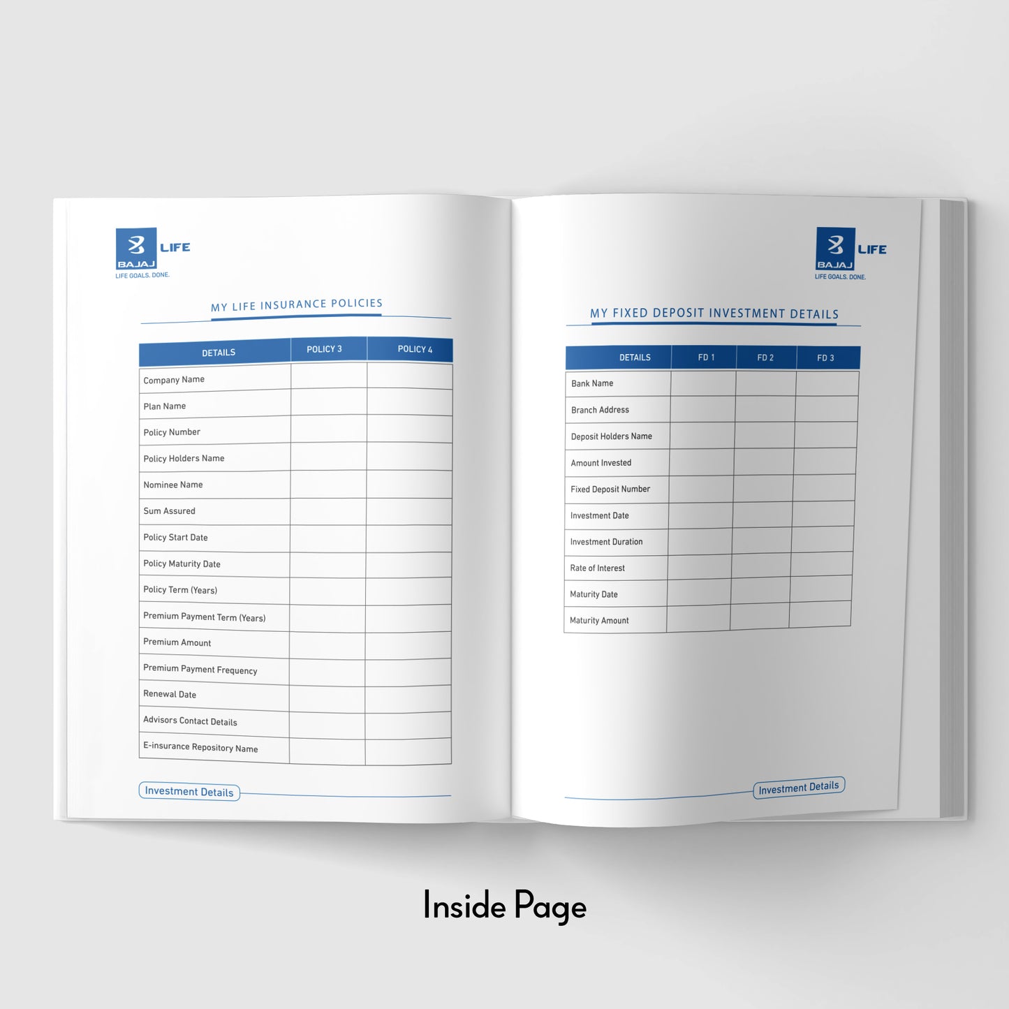 Bajaj Life Regular Corporate Diary