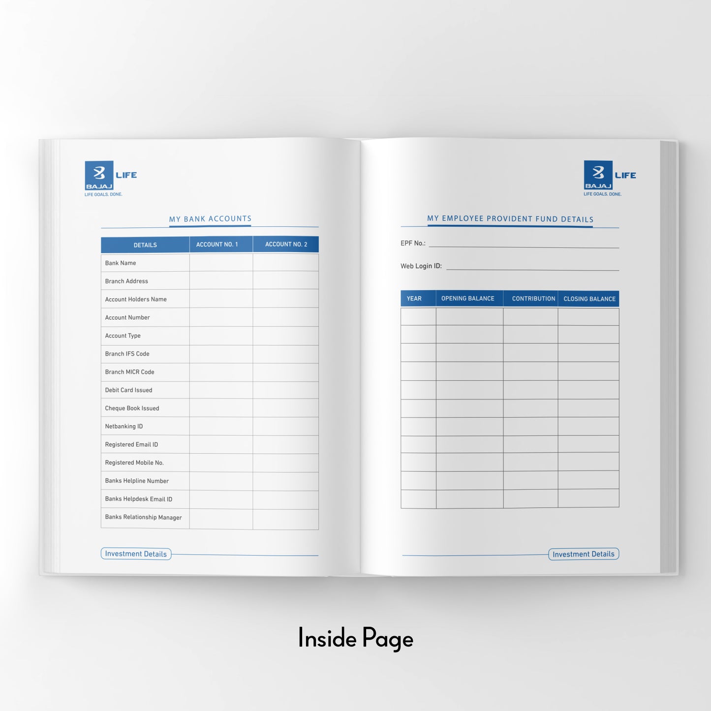 Bajaj Life Regular Corporate Diary