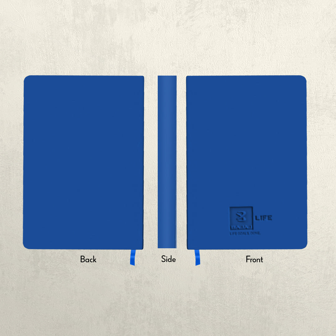 Bajaj Life Blue Color Leatherite Corporate Diary